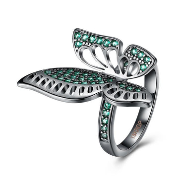 Green Butterfly Ring-Your Soul Place